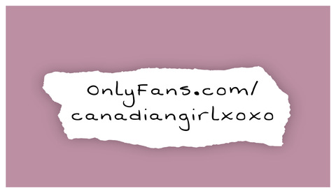 canadiangirlxoxo onlyfans leaked picture 1