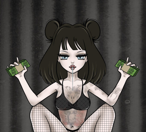 gothmeow222 onlyfans leaked picture 1
