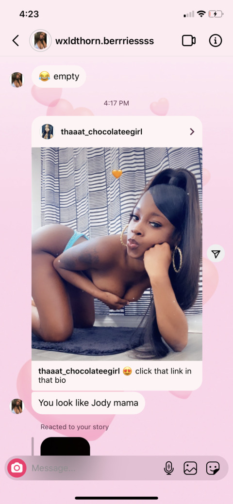 thaaat_chocolateegirl onlyfans leaked picture 1